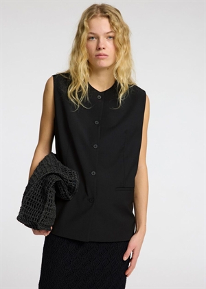 Abbi vest Black Selected Femme 